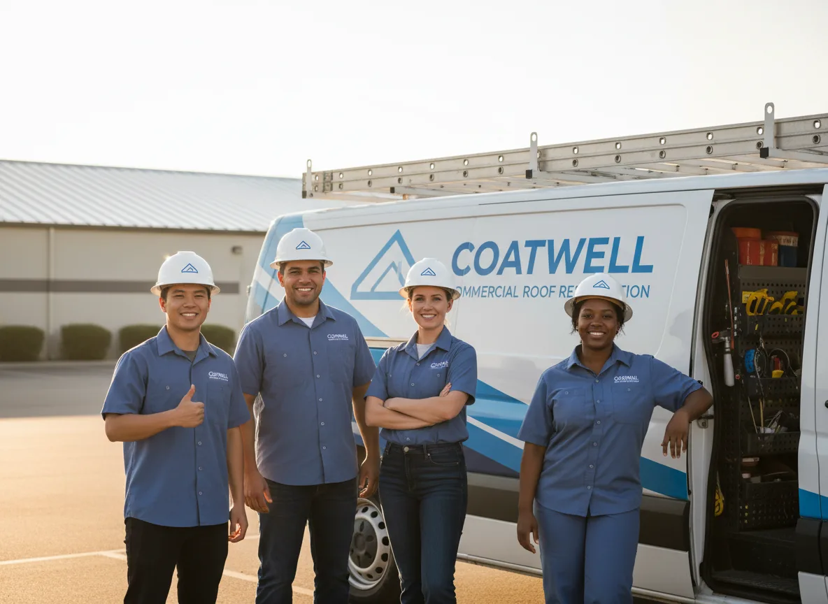 Commercial roof coating company in Hazel, KY